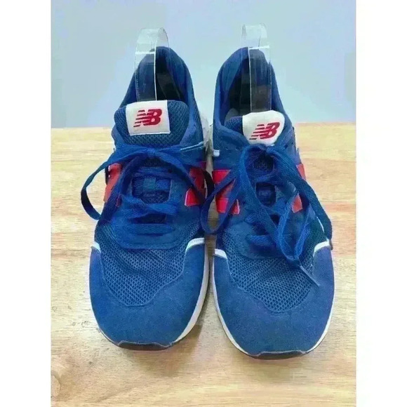 New Balance Fresh Foam X-70 Blue & Red Athletic Sneaker Men's Size 9.5 - Picture 7 of 11